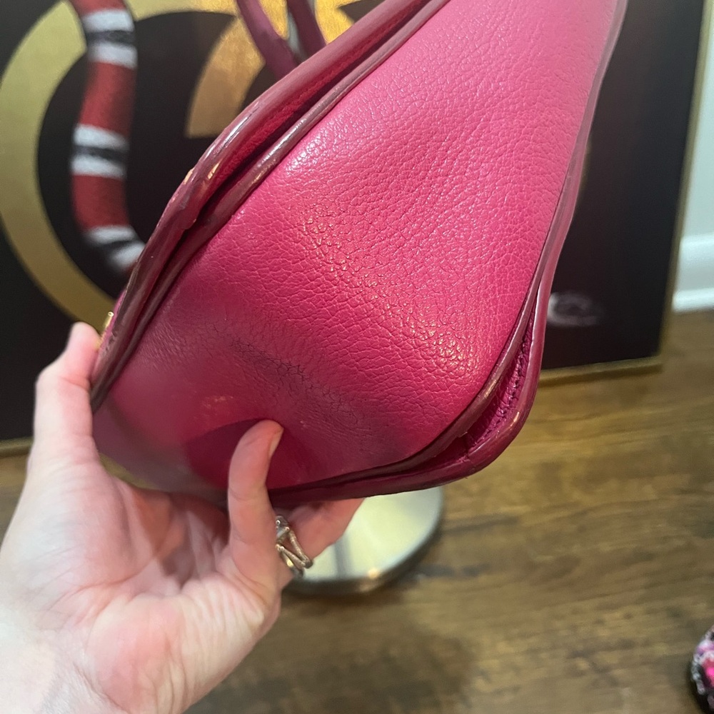 Miu Miu pink Satchel with Crossbody strap, EUC, comes with COA - Picture 6 of 13
